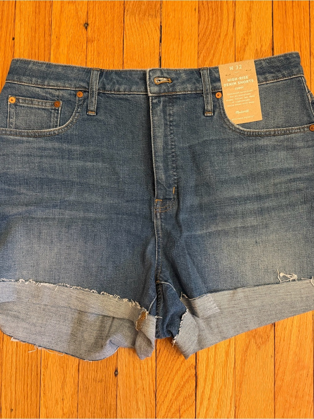 Madewell High-Rise Denim Shorts